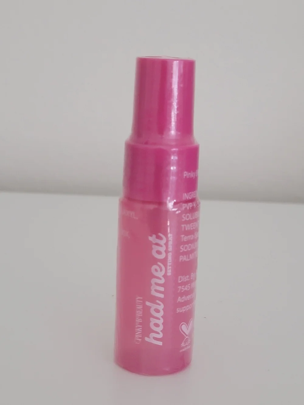 New Had Me At Setting Spray Clean Cruelty-Free Vegan Waterproof 20ml/0.68 Fl Oz